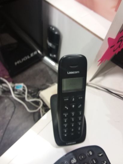 ordinateur de marque LENOVO
etiqueteuse 
téléphone...