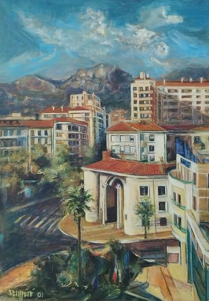 SEMPERE Flavien (1936-2022) 
Castigneau vue...