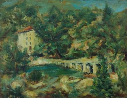 SEMPERE Flavien (1936-2022) 
Le moulin de...