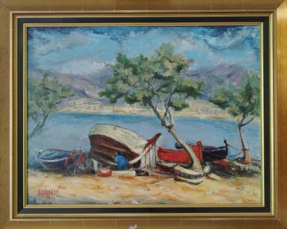 SEMPERE Flavien (1936-2022) 
A puerto de...