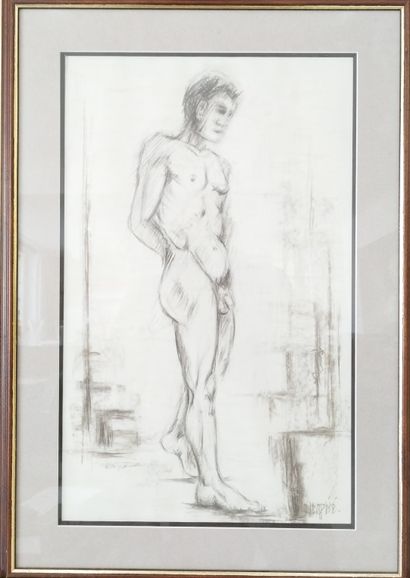SEMPERE Flavien (1936-2022) 
La pose
Dessin...
