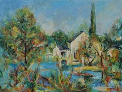 SEMPERE Flavien (1936-2022) 
Le moulin de...