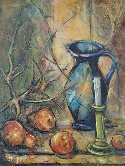 SEMPERE Flavien (1936-2022) 
Nature morte...