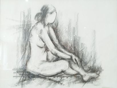 SEMPERE Flavien (1936-2022) 
Contemplation
Dessin...