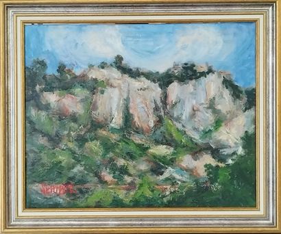 SEMPERE Flavien (1936-2022) 
Le Faron vue...