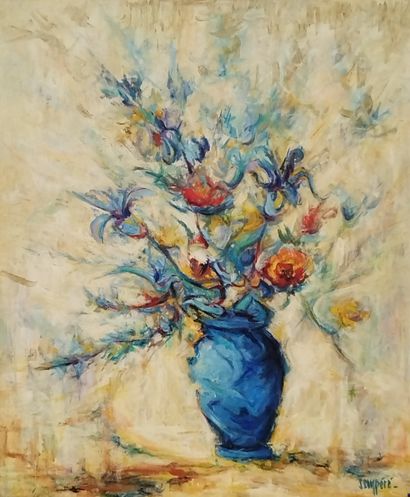 SEMPERE Flavien (1936-2022) 
Le bouquet au...