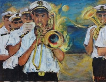 SEMPERE Flavien (1936-2022) 
Musiciens des...