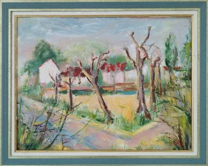 SEMPERE Flavien (1936-2022)
La Vanne à Savigny...