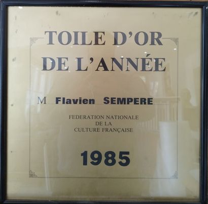 SEMPERE Flavien (1936-2022)
carton à dessin...