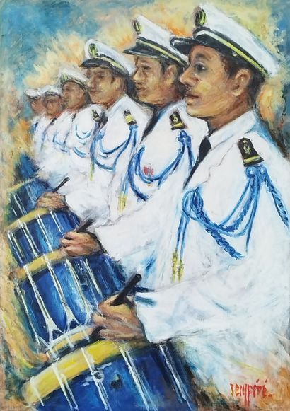 SEMPERE Flavien (1936-2022) 
Bagad de la...