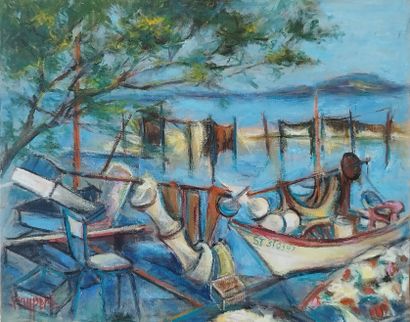 SEMPERE Flavien (1936-2022) 
A l'abris de...