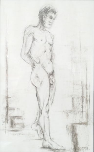SEMPERE Flavien (1936-2022) 
La pose
Dessin...