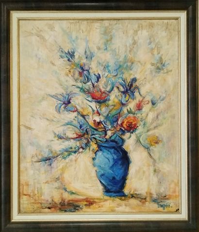 SEMPERE Flavien (1936-2022) 
Le bouquet au...