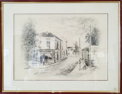 SEMPERE Flavien (1936-2022) 
Le café des...