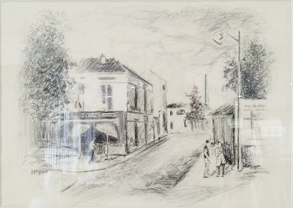 SEMPERE Flavien (1936-2022) 
Le café des...