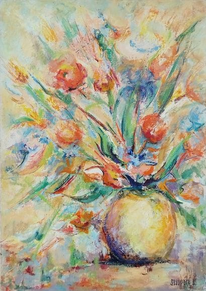 SEMPERE Flavien (1936-2022) 
Bouquet aux...