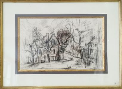 SEMPERE Flavien (1936-2022) 
Coing de Juvisy
Dessin...