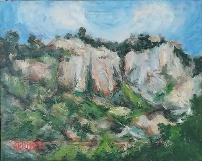 SEMPERE Flavien (1936-2022) 
Le Faron vue...