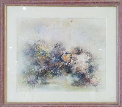 SEMPERE Flavien (1936-2022) 
Fleurs sauvages
Technique...