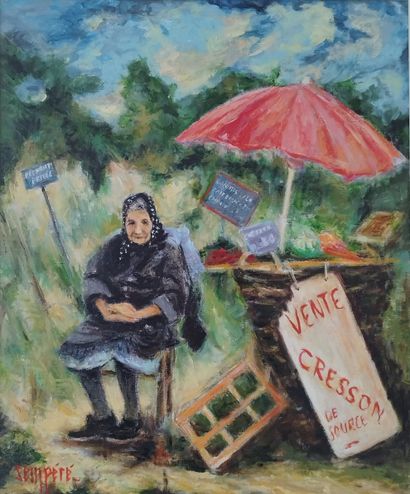 SEMPERE Flavien (1936-2022)
La marchande...