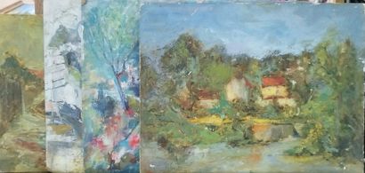 SEMPERE Flavien (1936-2022)
Paysages
quatre...