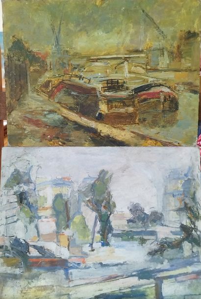 SEMPERE Flavien (1936-2022)
Paysages
quatre...