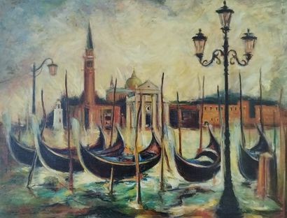 SEMPERE Flavien (1936-2022) 
La salute
Huile...