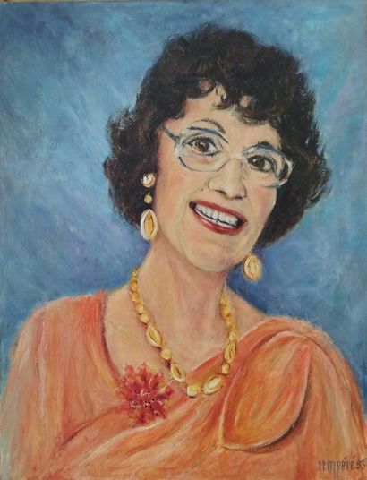 SEMPERE Flavien (1936-2022) 
Antoinette
huile...