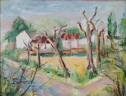 SEMPERE Flavien (1936-2022)
La Vanne à Savigny...