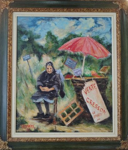SEMPERE Flavien (1936-2022)
La marchande...