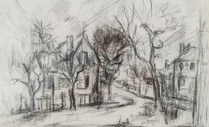 SEMPERE Flavien (1936-2022) 
Coing de Juvisy
Dessin...