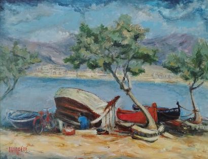 SEMPERE Flavien (1936-2022) 
A puerto de...