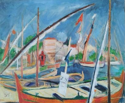 SEMPERE Flavien (1936-2022)
Vue de pointus...