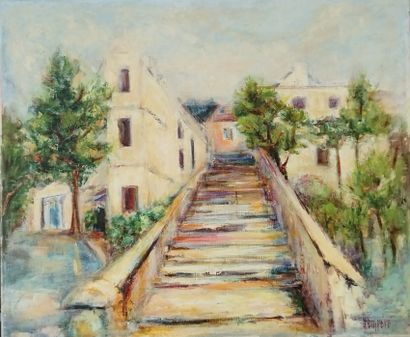 SEMPERE Flavien (1936-2022) 
L'escalier de...
