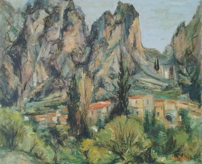SEMPERE Flavien (1936-2022) 
Moustier ste...