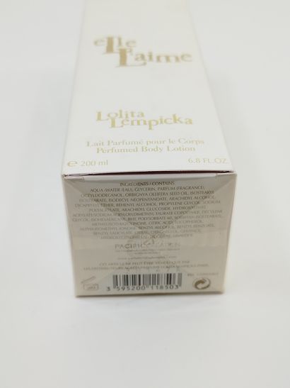 Lolita Lempicka - Elle l'aime
Lait parfumant...
