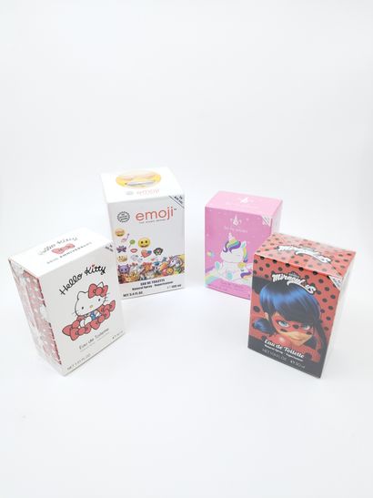 Lot de quatre eau de toilette by Air-val...