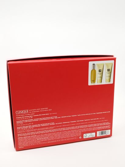 Clinique
Coffret parfum, gel moussant et...
