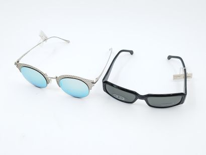 Lot de cinq paires de lunette de soleil de...