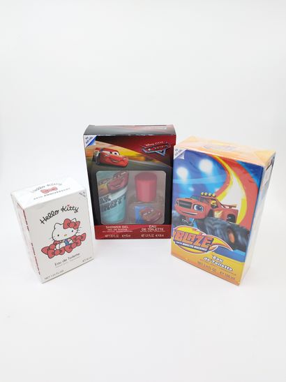 Lot de trois eau de toilette by Air-val pour...