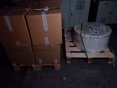 stock de papier 
étiquettes