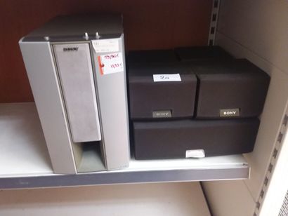 caisson de basse SONY 
PACK 5 enceintes ...