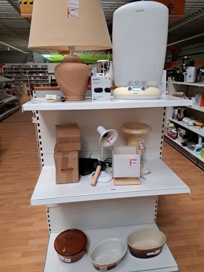 Lot de luminaire et terrines