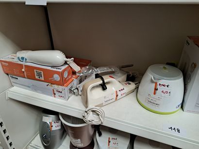 4 Bouilloires, 7 couteaux électrique