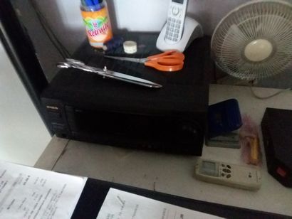 imprimante EPSON
chaîne hifi aiwa 
téléphone...