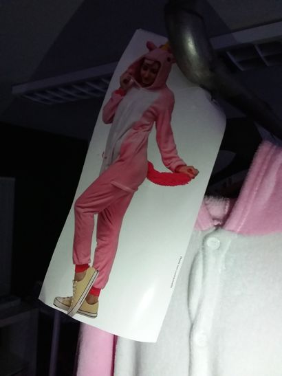 portant contenant costumes adultes