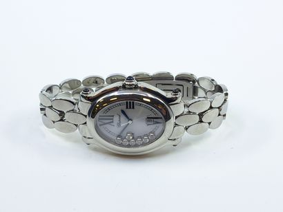 CHOPARD Happy sport
Ladies' watch in steel,...
