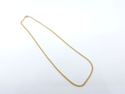 Gold chain 750° with curb chain
weight :...