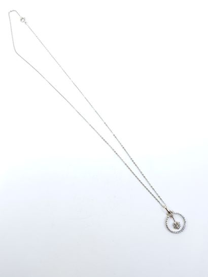 FRENCH WORK
Chain in white gold 750° with...