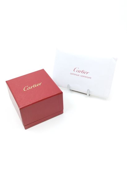 CARTIER LOVE
Bague en or rose 750° et trois...